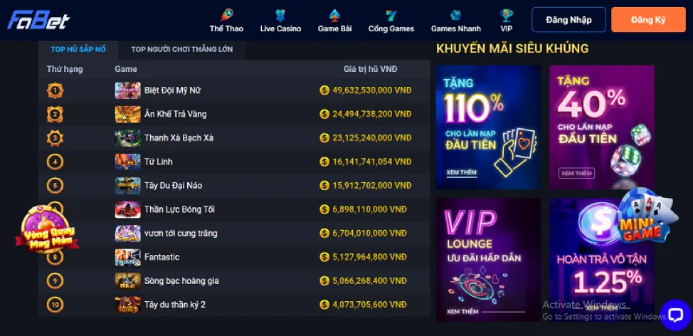 Sự kiện đặc biệt 23bet App